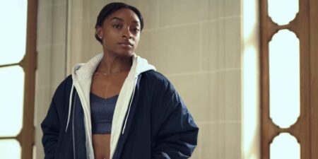 Simone Biles Launches Fifth Athleta Collection While Weighing 2028 Olympic Future Simone Biles