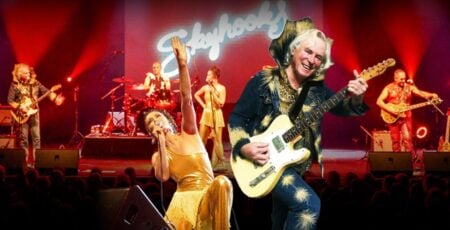 Skyhooks guitarist Bob Starkie