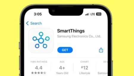 SmartThings app