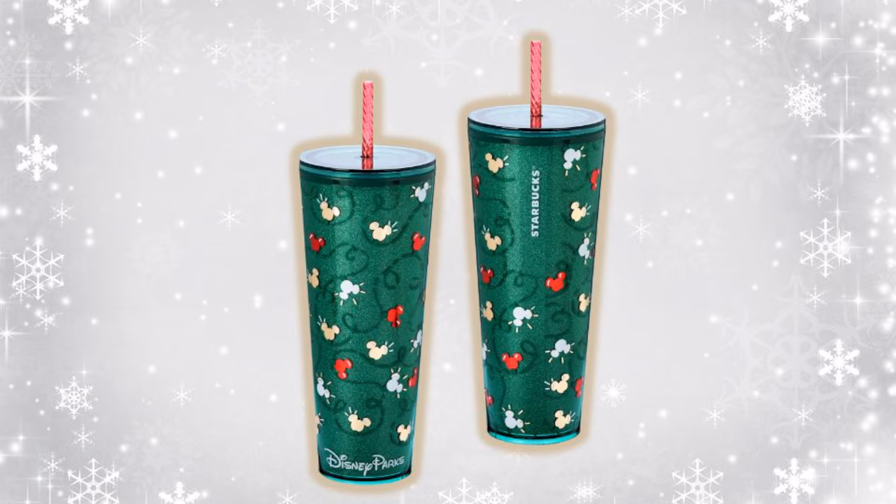 Starbucks Disney holiday tumbler