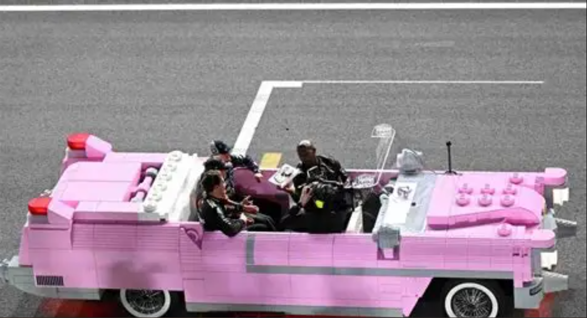 Terry Crews Steals the Las Vegas Grand Prix Show