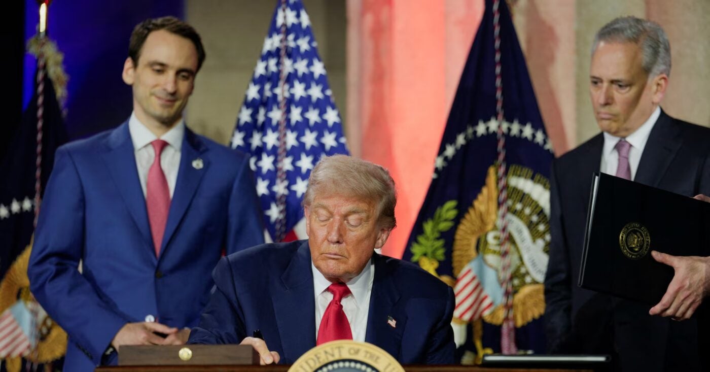 Trump AI regulation executive order