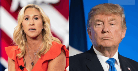 Trump Marjorie Taylor Greene feud