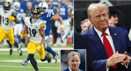Trump NFL Game Gaffe
