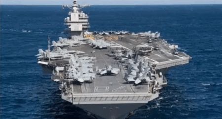 USS Gerald R. Ford Caribbean