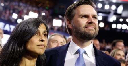 Usha Vance Wedding Ring Absence Sparks Social Media Speculation Usha Vance