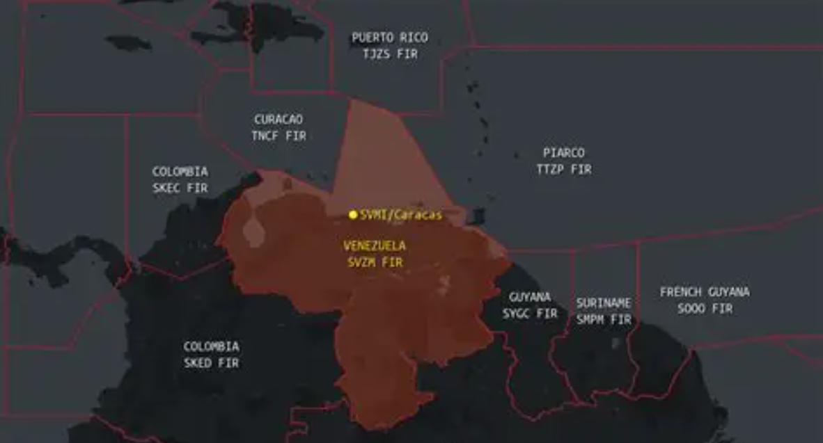 Trump Declares Venezuelan Airspace “Closed,” Escalating Military Pressure