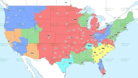 Week 11 NFL Coverage Maps Reveal Key Regional Broadcasts for 2025 Season Week 11 NFL Coverage Maps Reveal Key Regional Broadcasts for 2025 Season