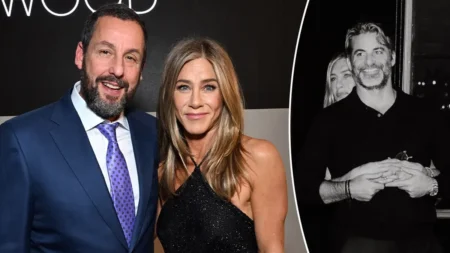 Jennifer Aniston and Jim Curtis Make Red Carpet Debut as Adam Sandler Gives Blessing Jennifer Aniston Jim Curtis