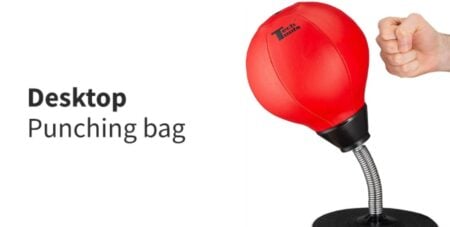 desktop punching bag