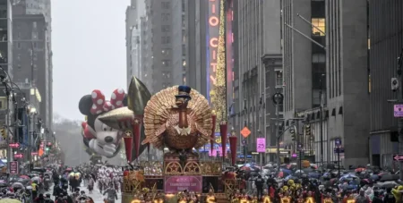 Macys Thanksgiving Parade: Route, Closures, and Weather Outlook Traffic congestion and road closures on 2025 Macy’s Thanksgiving Day Parade