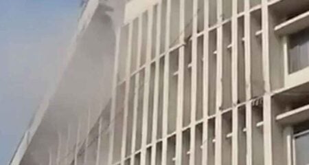 বাংলাদেশ মেডিকেল বিশ্ববিদ্যালয়ে আগুন