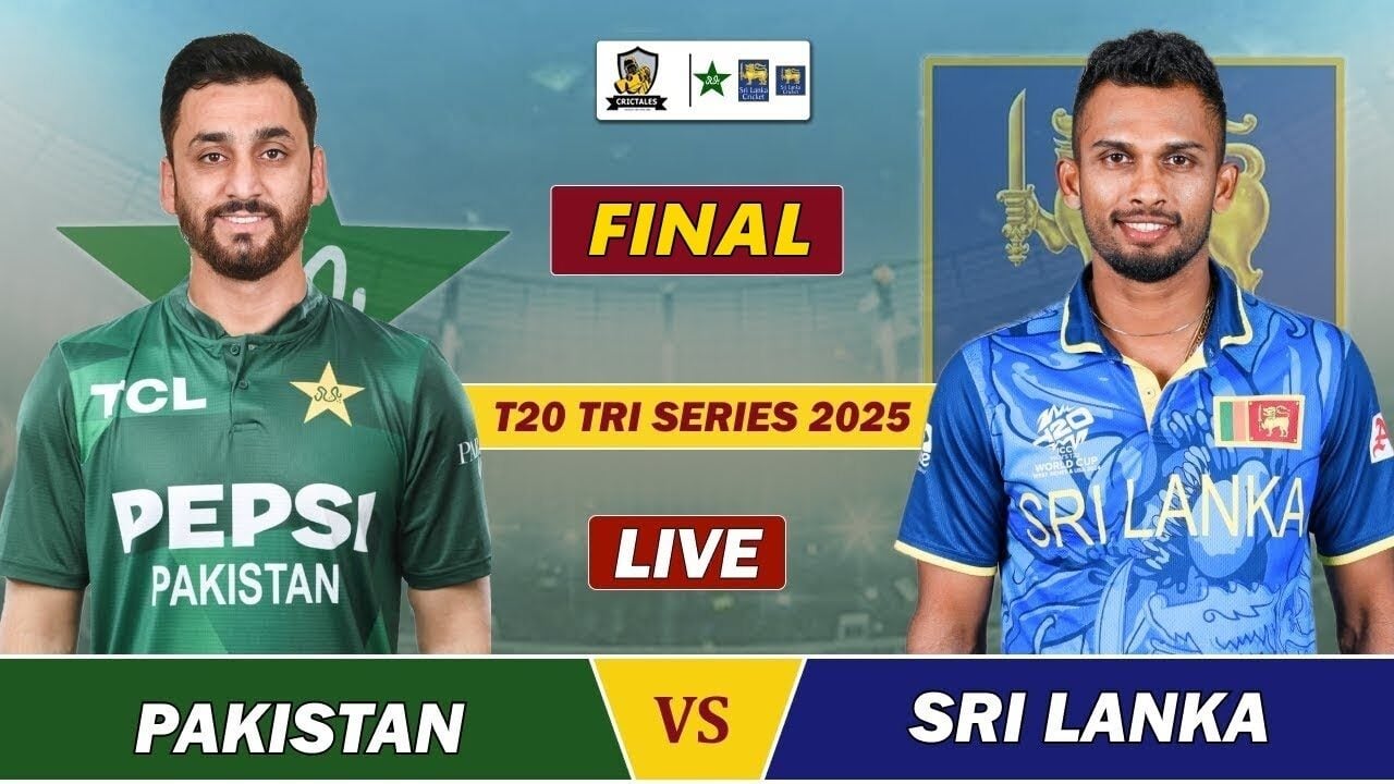 Pakistan vs Sri Lanka T20 Final Decides Tri-Series Champion Tonight