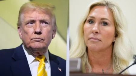 Trump Blasts Marjorie Taylor Greene as “Traitor” Following Shock Resignation Trump Blasts Marjorie Taylor Greene as "Traitor" Following Shock Resignation