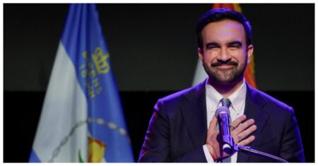 ২৬ বিলিয়নিয়ারের ২২ মিলিয়ন ডলারও থামাতে পারেনি মামদানিকে জোহরান মামদানি