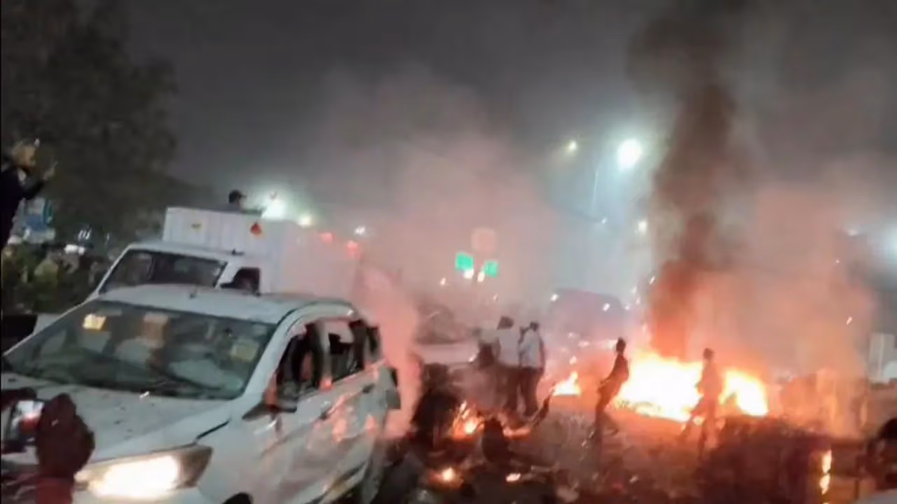 নয়াদিল্লিতে বিস্ফোরণ