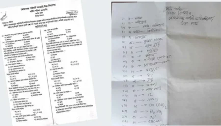 ফাস উত্তরপত্র