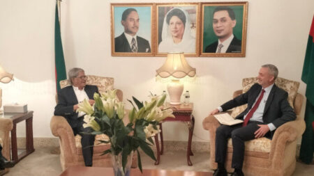 বিএনপি মহাসচিবের সাক্ষাৎ