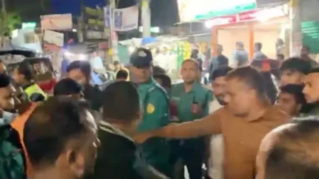 বিক্ষোভের চেষ্টা