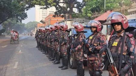 বিজিবি মোতায়েন