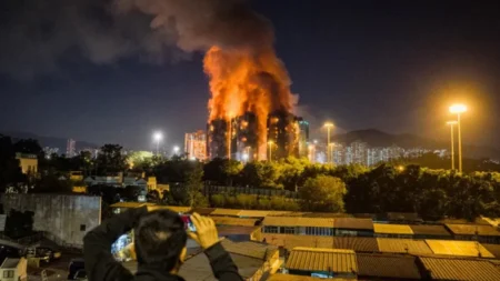 ভয়াবহ আগুনে