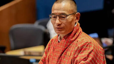 ভুটানের প্রধানমন্ত্রী শেরিং টোবগে