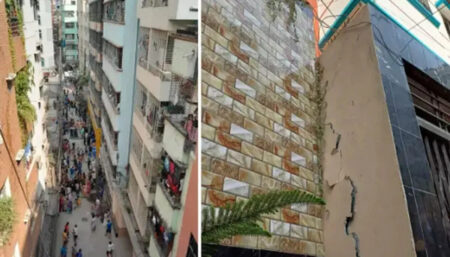 ঢাকায় ভূমিকম্পে যেসব ভবন ক্ষতিগ্রস্ত ভূমিকম্পে ভবন ক্ষতিগ্রস্ত