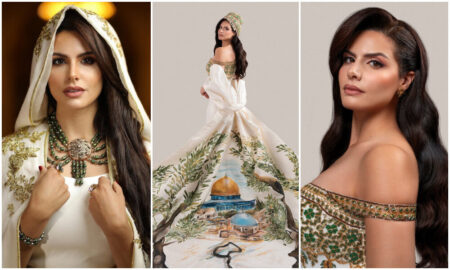 মিস ইউনিভার্সে আলোচনায় ফিলিস্তিনি সুন্দরী