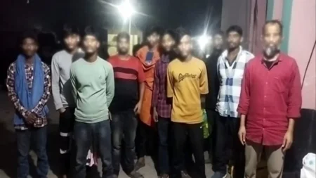 বিজিবির কাছে হস্তান্তর