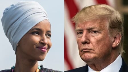 Trump’s Team Escalates Feud with Ilhan Omar, Sparks Outrage Trump Ilhan Omar feud