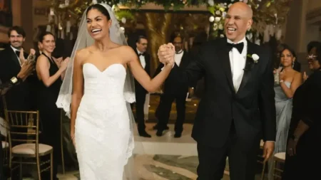Senator Cory Booker Ties the Knot in Dual Ceremonies with Alexis Lewis Cory Booker wedding