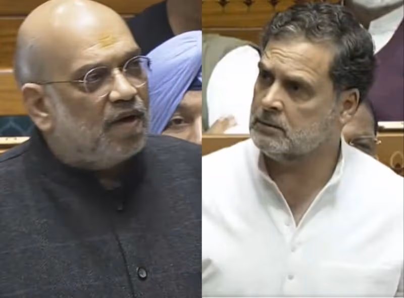 Amit Shah Slams Rahul Gandhi as ‘Vote Chori’ Clash Triggers Walkout in Lok Sabha