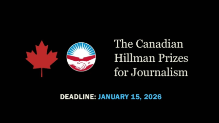 Canadian Hillman Prizes 2026 Open for Entries, Now Featuring Three Award Categories