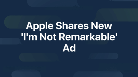 Apple’s New "I'm Not Remarkable" Ad Spotlights Life-Changing iPhone Accessibility