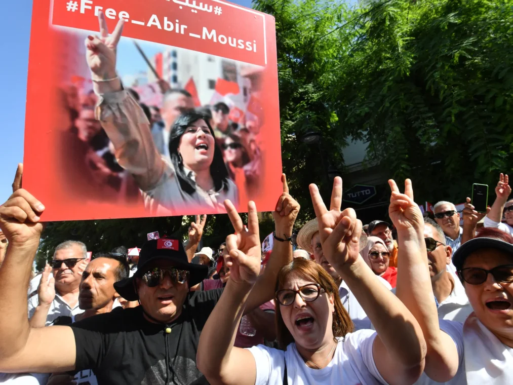 Tunisian Opposition Leader Abir Moussi Sentenced to 12 Years in Prison