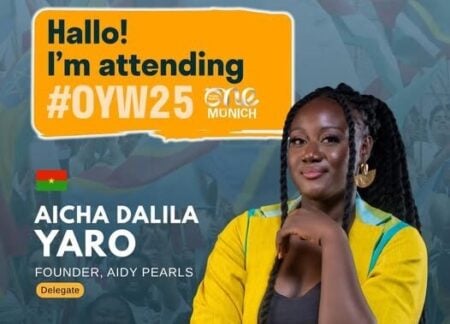 Aicha Dalila Yaro from Burkina Faso is OD Young Person of the Month – December 2025 