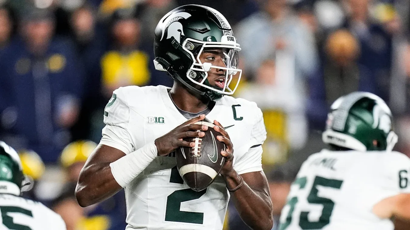 Aidan Chiles’ Future in Doubt as New Michigan State Coach Pat Fitzgerald Eyes New QB