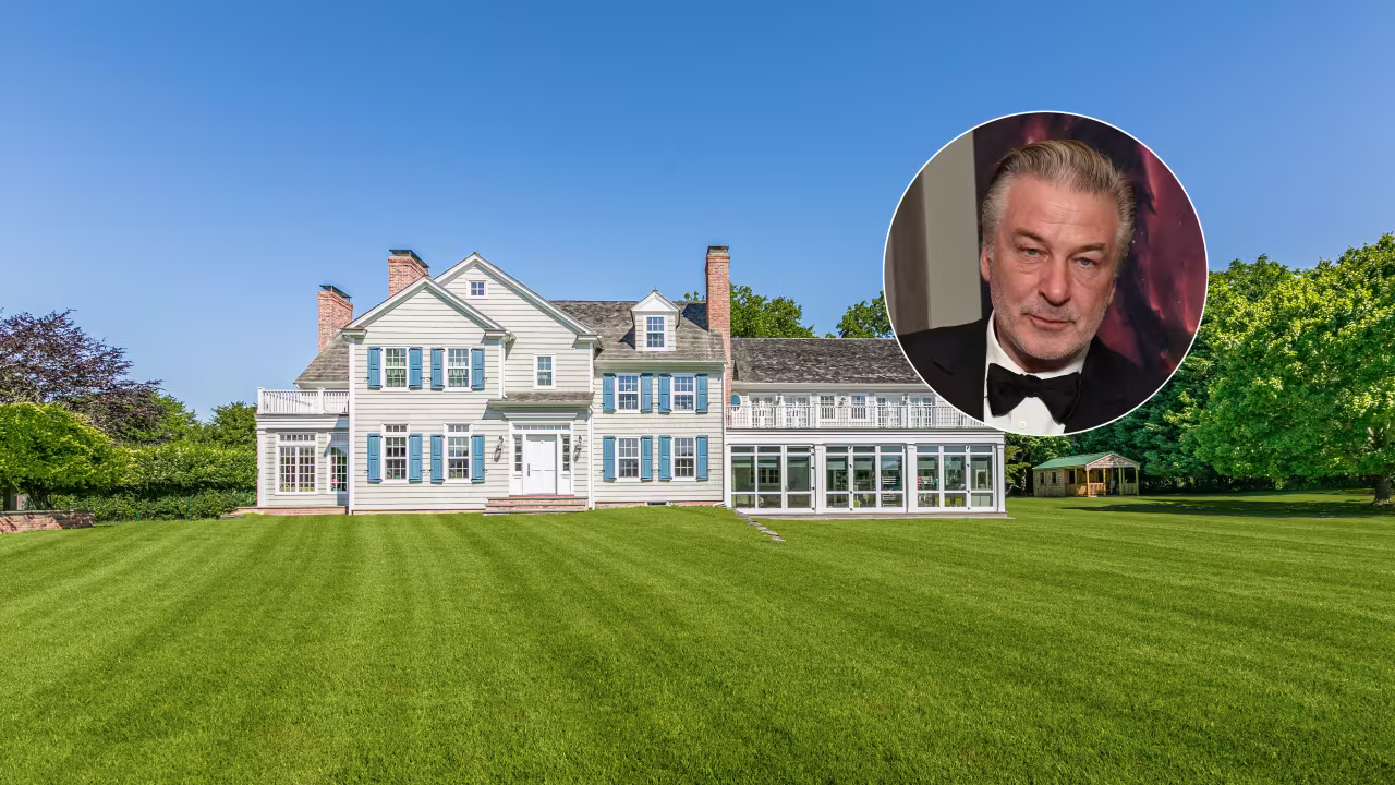 Alec Baldwin Hamptons estate