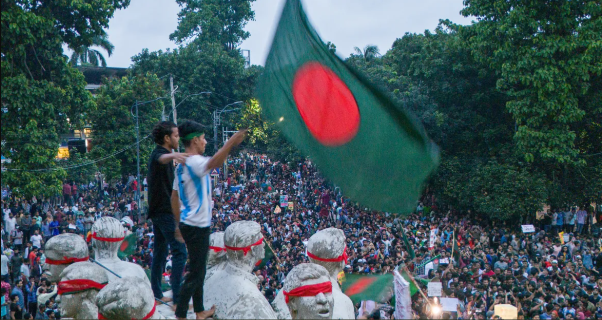 Bangladesh Erupts in Protest as Slain Student Leader Laid to Rest