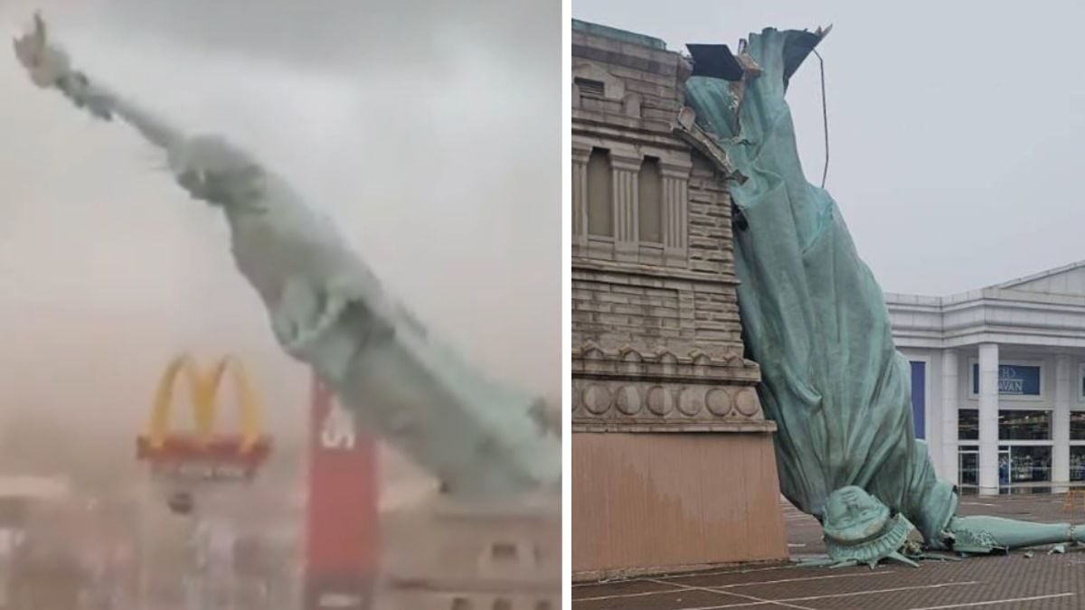 Brazil’s Statue of Liberty Replica Collapse Sparks Global Reaction