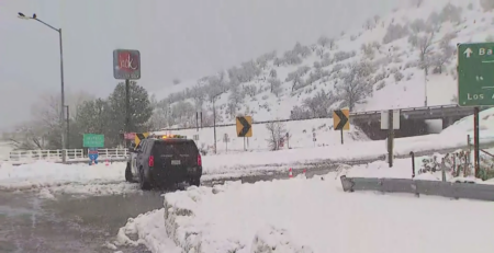 California winter storm