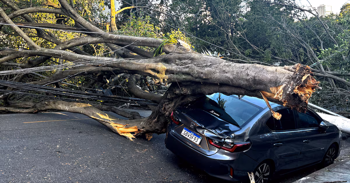 Chaos in São Paulo: Cyclone Winds Trigger Massive Power Blackout for 1.4 Million