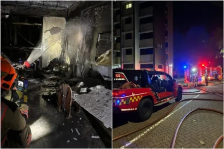Chiku Road Fire Forces Early Morning Evacuations in Joo Chiat