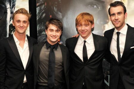 Daniel Radcliffe and Tom Felton Reunite in New York for First Public Photo Since 2011 Daniel Radcliffe Tom Felton reunion