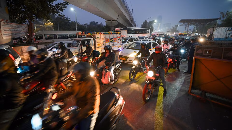 Delhi Christmas traffic advisory