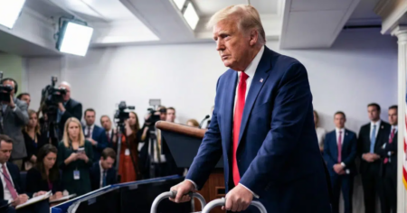 Donald Trump walker photo