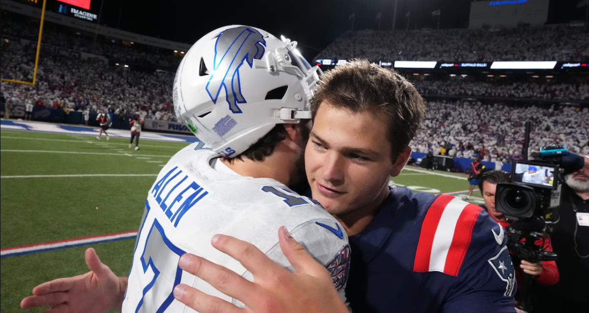 Drake Maye Josh Allen