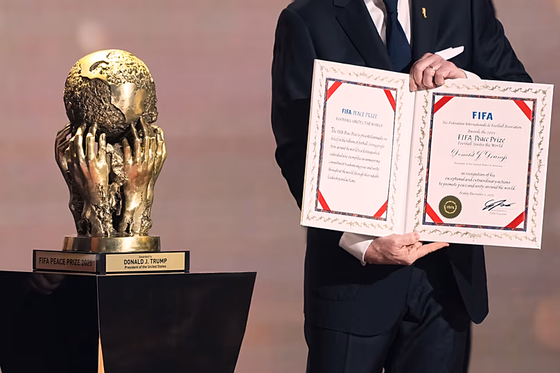 FIFA Awards Inaugural Peace Prize to Donald Trump at 2026 World Cup Draw Ceremony