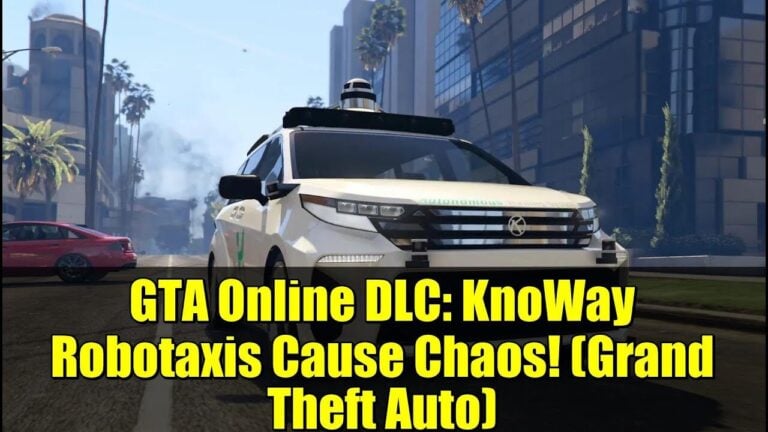 GTA Online Targets Real-World Robotaxis in Parody DLC
