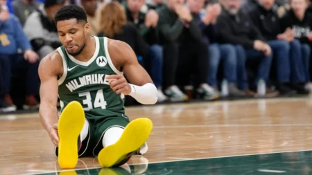 Giannis Antetokounmpo Injured Amid Intensifying Trade Speculation Giannis Antetokounmpo calf injury